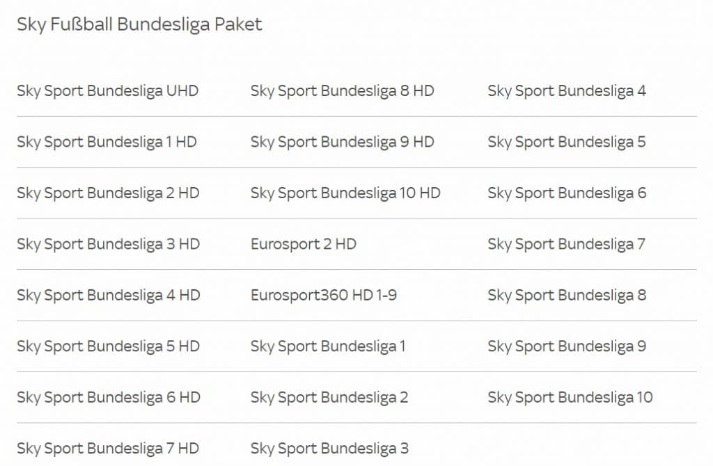 Sky Bundesliga Angebote 2024 » Ab 24,99€ Im Monat! + DAZN-Kombi