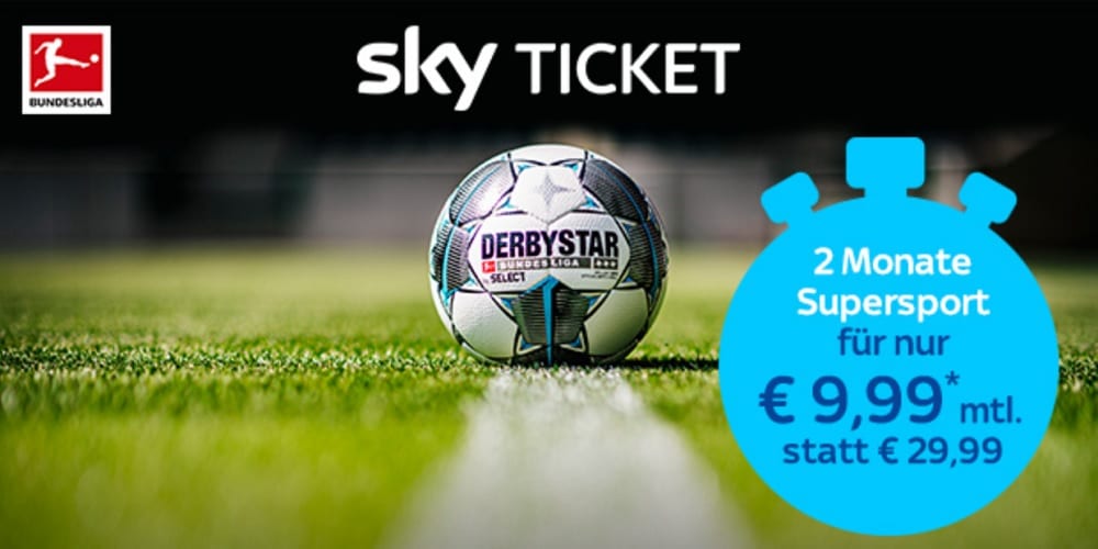 Sky Ticket Rückholangebot Supersport