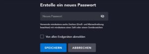 Disney Plus Passwort ändern