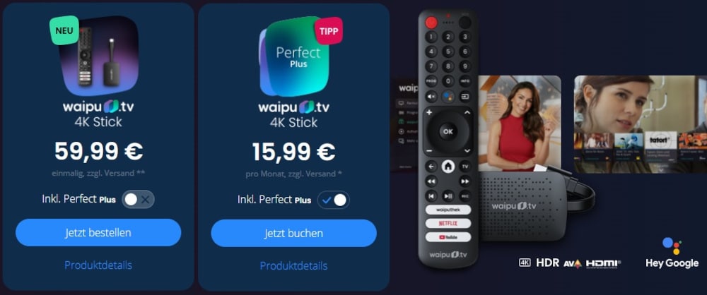 waipu tv Stick Kosten