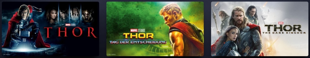 Thor Filme bei Disney Plus