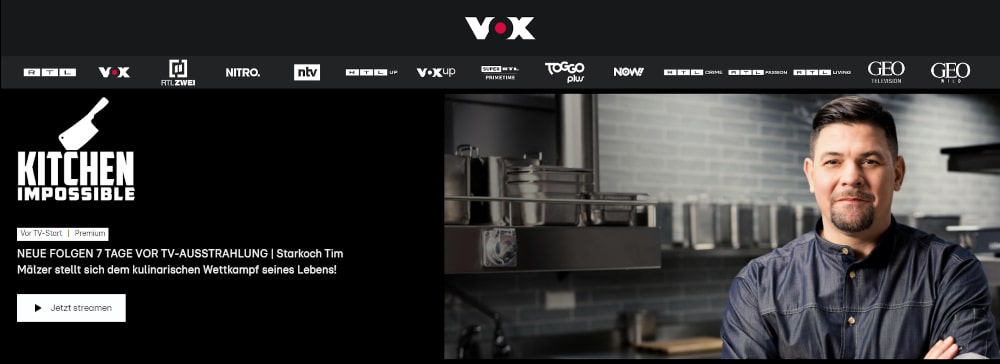 Vox Live Stream kostenlos ansehen