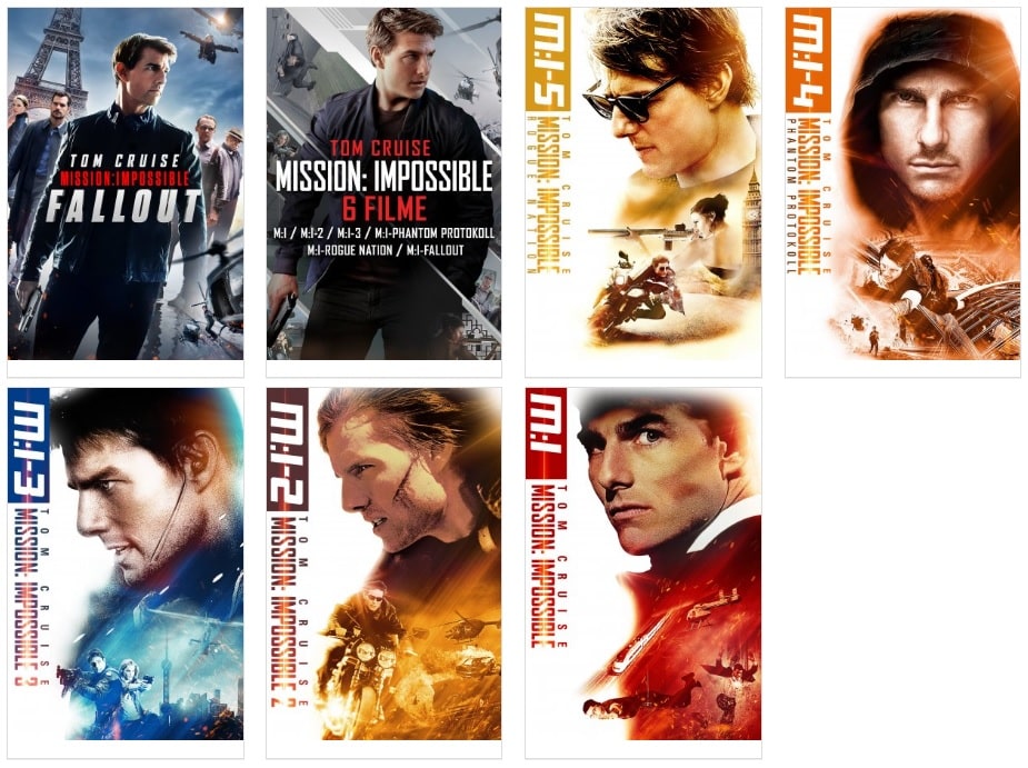 Mission Impossible Filme Reihenfolge