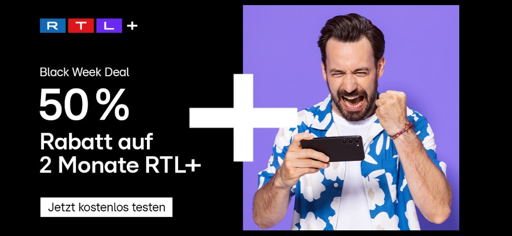 RTL Plus Angebot Black Friday 2023