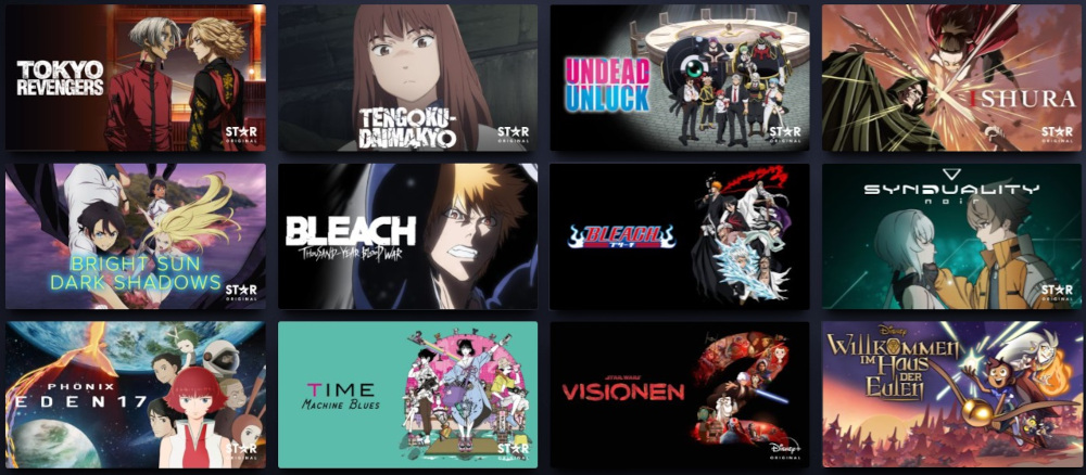 Anime bei Disney Plus streamen