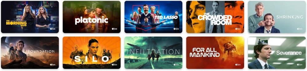Apple TV+ Serien Programm
