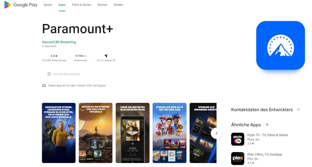 Paramount Plus App