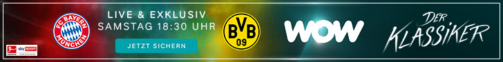 Bayern Dortmund bei WOW streamen