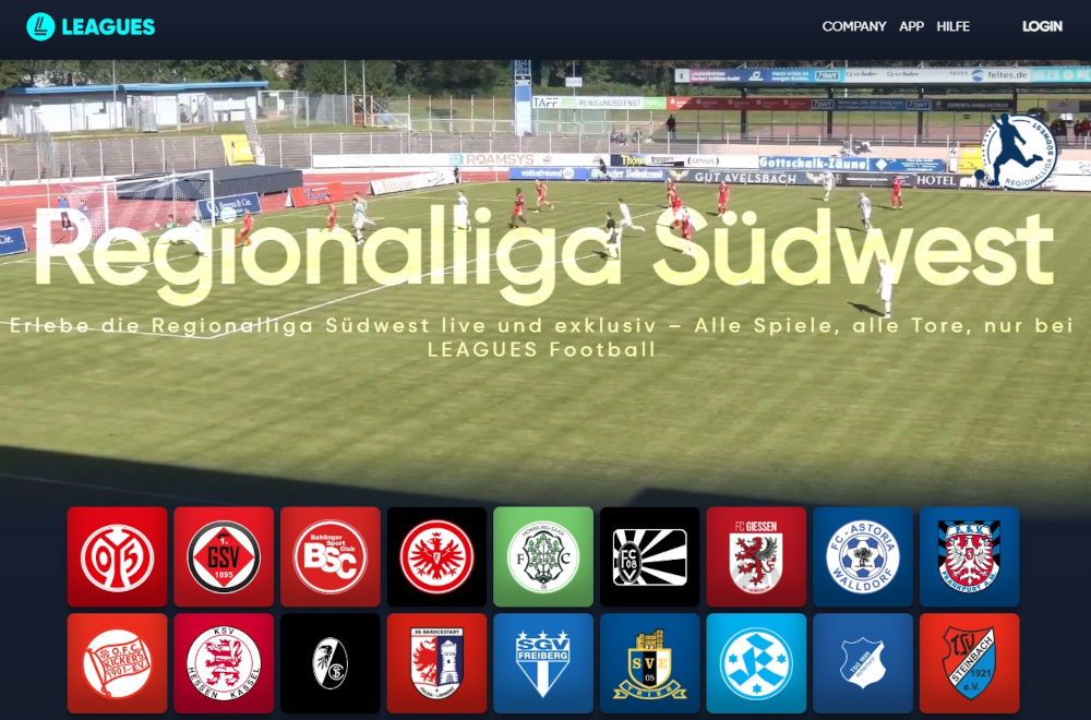 Regionalliga Südwest bei Leagues streamen