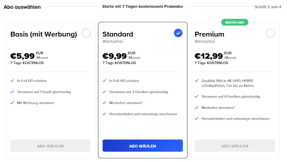 Paramount Plus Kosten